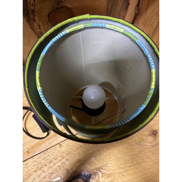 Circo "Wild Safari Collection" Table Lamp Dual Layer Shade Monkeys Elephant - Picture 7 of 11